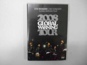 中古　 BIGBANG　 GLOBAL WARNING TOUR　2008　DVD　タ絵2