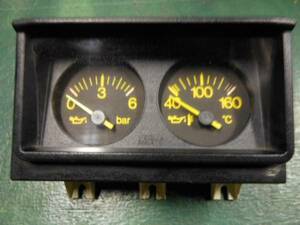 ランチア　デルタ　ＨＦ　４ＷＤ　油温　油圧計　