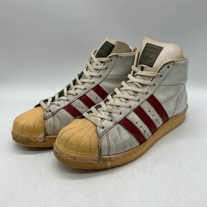 【7-1/2】1970s Vintage adidas PROMODEL France 1970年代 ヴィンテージ アディダス プロモデル フランス製 金ベロ 箱無し 4483