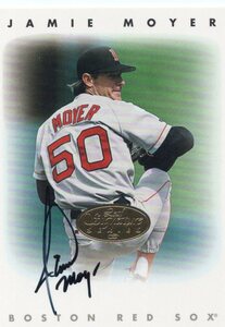 MLB 1996 LEAF SIGNATURE 　JAMIE MOYER ジェイミー・モイヤー 直筆サイン　GOLD 新品ミント状態品 　