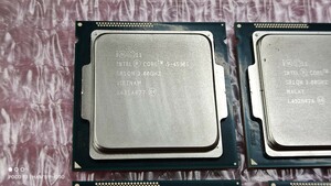 インテル i5-4590s プロセッサー 7個セット 起動確認済み