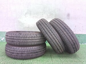 ダンロップ エナセーブ EC204 155/65R14 ホイール付き 4本セット 中古 売切!!