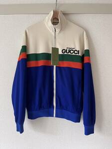 GUCCI ブロッキングトラックジャケット ジャージ track jacket ジップアップ グッチ ブルゾン