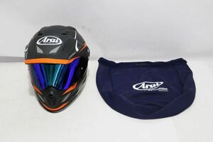 D318H 117 Arai アライ TOUR-CROSS3 BREAK ツアークロス3ブレイク オフロードヘルメット 57.58cm 中古品