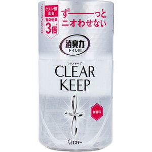 まとめ得 消臭力 トイレ用 CLEAR KEEP 無香料 400mL x [16個] /k