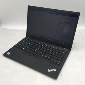 Lenovo ThinkPad X1 Carbon 20HQ-S0EG2W Core i7 7600U 2.80GHz/16GB/256GB(NVMe) 〔B0707〕