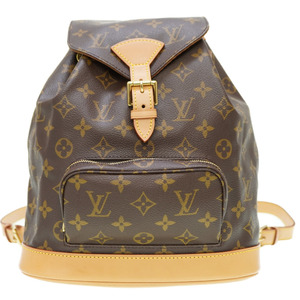 美品 ルイヴィトン モノグラム モンスリMM リュック バックパック M51136 LV 0055 LOUIS VUITTON