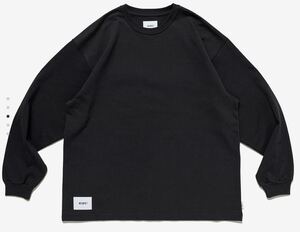 WTAPS 23AW OBJ 01 / LS / COTTON. CONTAINING 232ATDT-CSM05 BLACK XLサイズ