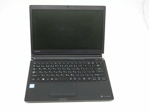 TOSHIBA　RX73/FBE　Core5世代I7 　13型 ノートパソコン　通電します　起動しません　　詳細不明　　ジャンク扱い 　