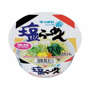 (まとめ）サンヨー食品 カップどんぶりサッポロ一番塩12食【×2セット】〔代引不可〕