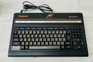 4-77【現状品】美品 〜希少〜Panasonic MSX2 FS2-A1F 本体 通電のみ確認 パーソナルコンピュータ カセットFDD テレビゲーム