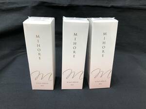 『YS藤個04021A』1円スタート MIHORE ミホレ 発毛促進剤 育毛剤 薬用ヘアトニックM 80ml 3本 未開封