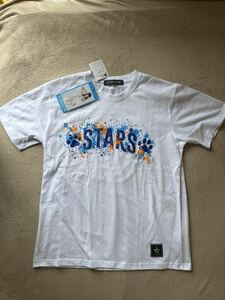 おまけ付　★スターダム 【STARDOM　スターズ　　プリントTシャツ　ホワイト】　Lサイズ