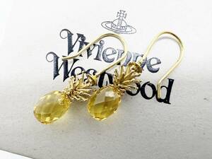 レア　美品　Vivienne Westwood　ヴィヴィアンウエストウッド　 オーブ　パイナップル　フックピアス