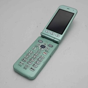 超美品 F-02J らくらくホン ミントグリーン 即日発送 ガラケー DoCoMo 富士通 本体 白ロム あすつく 土日祝発送OK