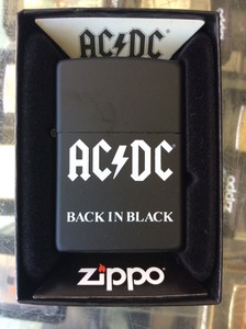 Zippo AC/DC ハードロック 音楽/ブラックマット 49015 新品
