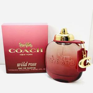 COACH コーチ WILD ROSE ワイルドローズ オードパルファム 90ml 香水 EDP 箱付き