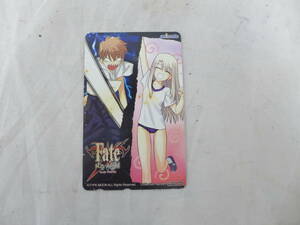 テレホンカード Fate stay night 非売品 animate