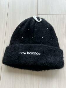 【新品】ニット帽 ニューバランス New Balance レディース　ブラック