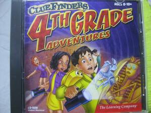 英語版CDロムCLUE FINDERS ４TH GRADE ADVENTURES♪