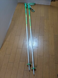 IY0801 NISHIZAWA DEMONSTRATOR スキー ストック 約125cm 現状品 JUNK