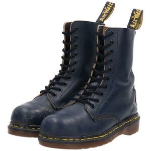 古着 ドクターマーチン Dr.Martens 10ホールブーツ 英国製 UK4 レディース22.5cm /saa008731