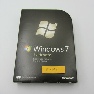NA-158●レア　Microsoft Windows 7 Ultimate アルティメット 32bit 64bit 正規版　パッケージ　日本語版　OS　win 7