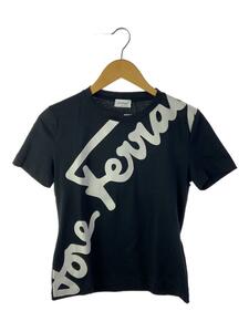 Salvatore Ferragamo◆Tシャツ/S/コットン/BLK/11D464/7669-090/0708863