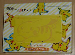 新品 Newニンテンドー3DS LL ポケットモンスター ピカチュウ イエロー RED-S-YCAA ピカチュウ サン・ムーン 任天堂 ゲームフリーク