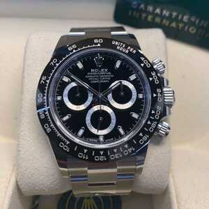 《2022年保証書★新品★》116500LN ロレックス デイトナ 黒文字盤/ ★Year 2022!! Rolex Daytona 116500LN Black NEW!!★