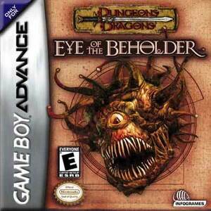 ★送料無料★北米版 Dungeons and Dragons Eye of the Beholder アイ オブ ザ ビホルダー GBA