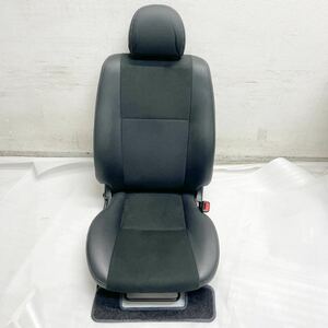 良品.ちょい訳あり☆200系 ハイエース ダークプライム☆純正ハーフレザー運転席シート.フロントシート☆シートベルトバックル付き☆1〜4型