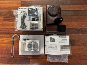 Panasonic パナソニック LUMIX ルミックス DMC-TZ85-W 純正ケース付付 デジタルカメラ コンパクトカメラ デジカメ ホワイト