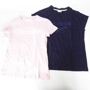 【中古】[2点セット] リーボック トップス Tシャツ M レディース Reebok スポーツ トレーニング ヨガ ウェア