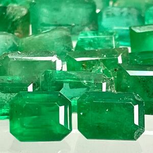 大量!!●天然エメラルドおまとめ50ct●A ルース 裸石 宝石 ジュエリー jewelry emerald beryl ベリル 緑玉 DI0 ③