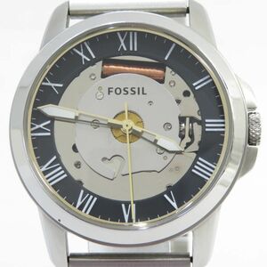 158 FOSSIL フォッシル FS4869 クォーツ腕時計 ベルト社外品 ※中古