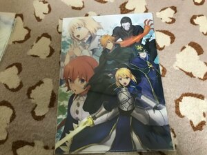 B063クリアファイル　FGO Fate/Labyrinth　とらのあな特典　中原　　セイバー