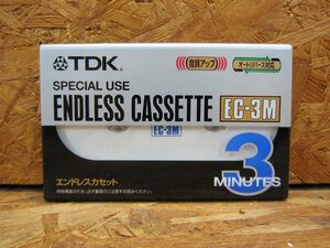 ◎新品未使用 TDK EC-3MA エンドレスカセット3分 カセットテープ◎B-20