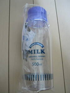 値下げ【新品】牛乳ビン風ボトル*水筒*MILK*５００ｍｌ