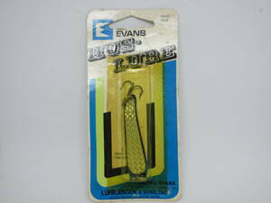 ルーハージェンセン/エバンス。ハスルアー 1/4oz ブルー/シルバー 未開封品！ LUHR JENSEN EVANS HUS-LURE 1/4oz BLU/SLV