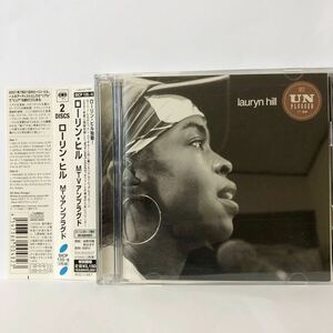 ローリン・ヒル／MTVアンプラグド 02年国内盤2CD Lauryn Hill / MTV unplugged