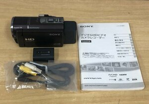 SONY ソニー デジタルHDビデオカメラレコーダー HDR-CX590V 12年製 240410SK050456