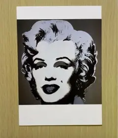 アンディ・ウォーホル  Warhol マリリン・モンロー　ブラック ポストカード