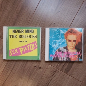 【CD】 セックスピストルズ sex Pistols 国内盤2枚セット　勝手にしやがれ Never mind the bollocks/衝撃！オリジナル・ピストルズ・ライヴ