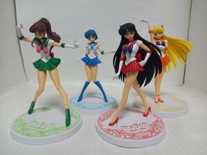 美少女戦士セーラームーン Girls Memories Figure of SAILOR MOON 4種セット 箱無し現状品 バンダイ バンプレスト