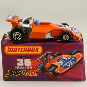 イギリス マッチボックス（matchbox） superfast FORMULA 5000 NEW 36 75 1975