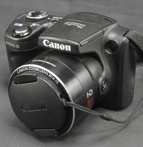 Canon キヤノン PowerShot パワーショット SX500 IS バッテリー等無く未チェック現状にて コンデジ