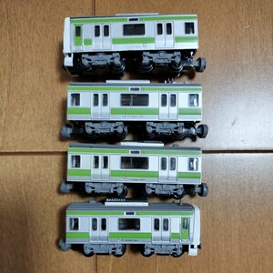 【組立済　現状渡し】⑮Bトレ　Bトレイン　E231系　山手線　4両セット　　　鉄道　鉄道模型　Nゲージ　JR東日本