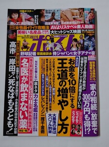 2023年　週刊ポスト　南野陽子　白波瀬海来　美晴のん　藤乃あおい　茉城まみ