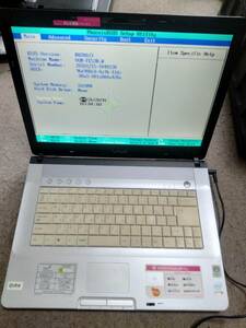 ★中古品 BIOS確認 SONY ソニー VAIO VGN-FE53B Intel Centrino 2D 1.66GHz VISTA 15.4 インチ ノート PC ★134